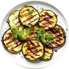 Grilled Zucchini + Tofu