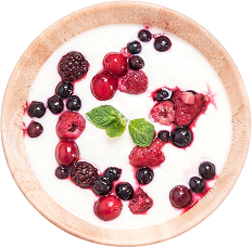 Greek Yogurt + Berries