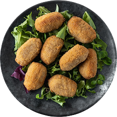 Lentil Patties + Greens