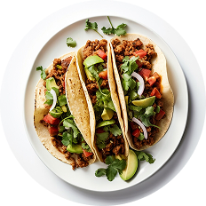 Chicken Fajitas (GF Tortilla)